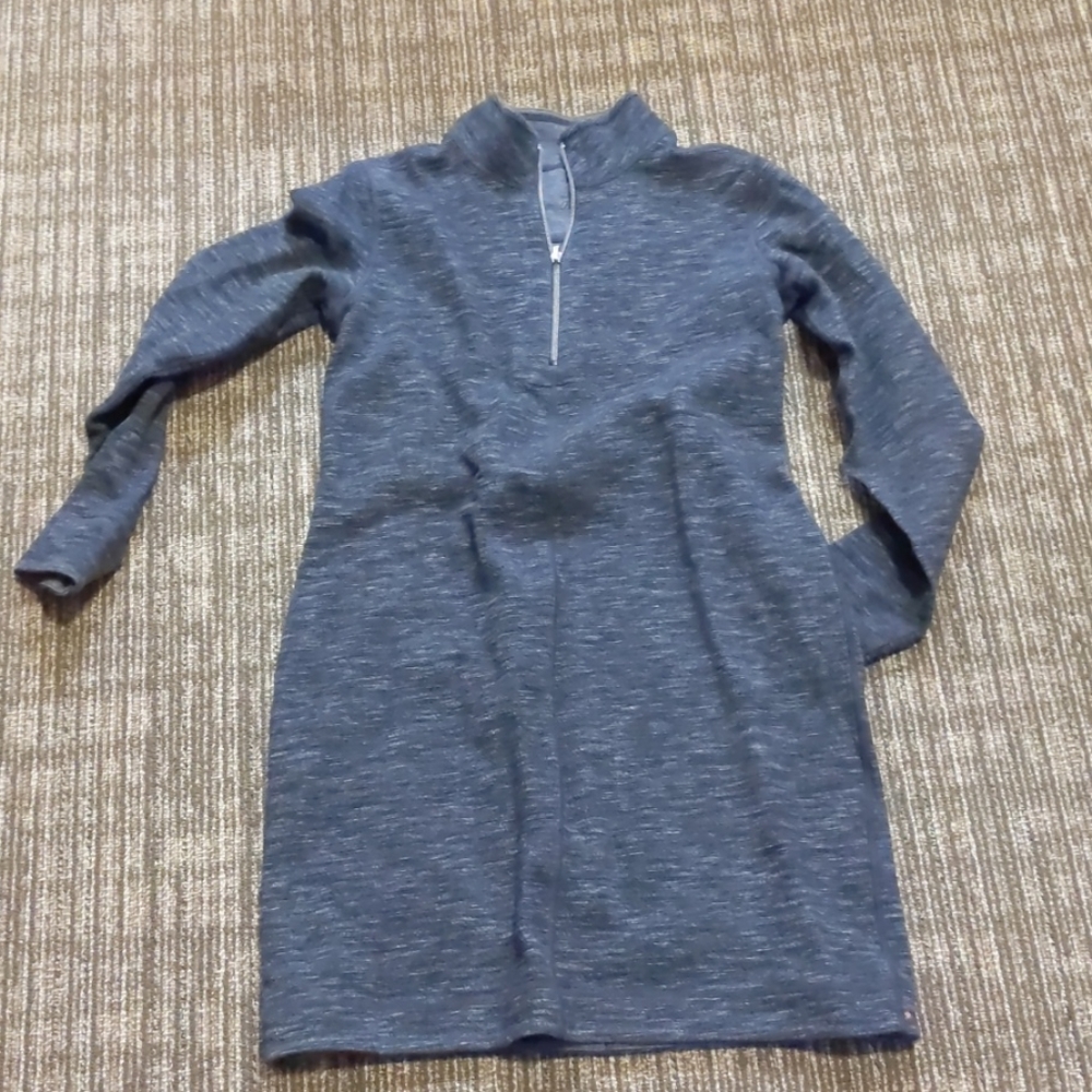 Reversible long sleeve dress